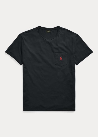 Men's Polo Ralph Lauren Classic Fit Pocket T Shirts | 670852FUJ